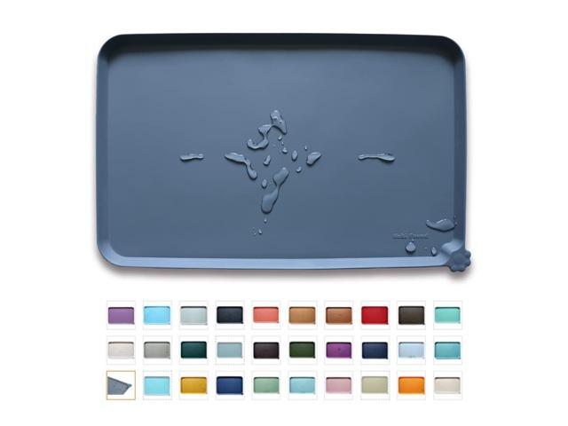 Waterproof Pet Feeding Mats with High Lips - Multiple Size and Colors for Dogs, Cats & Others-G