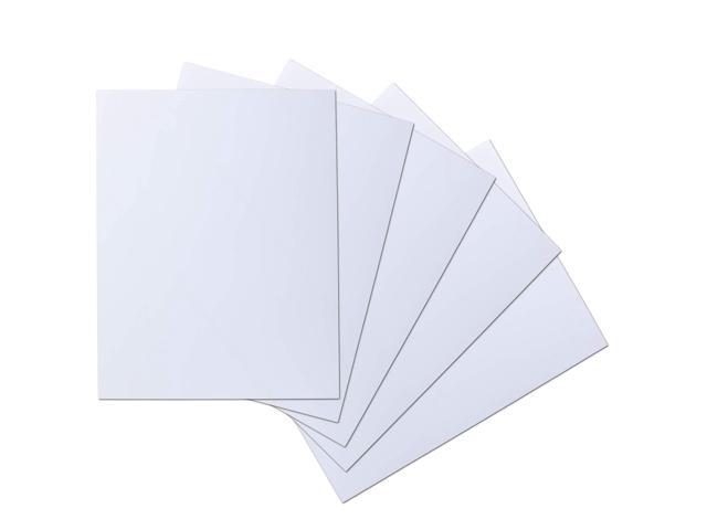 Waterproof Essential Oil Labels, 5 Full Page Sheets, 8.5 x 11 Inches, Cut Your Own Shapes and Sizes or Use as Extra Large Labels, Oil Proof, Highly...
