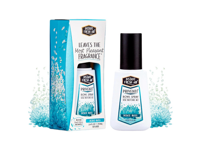 Priventi Toilet Spray & Bathroom Spray Odor Eliminator - Up to 120 Uses - Travel Size Odor Elimination for #2 - For Home, Office, Schools, Travel -...