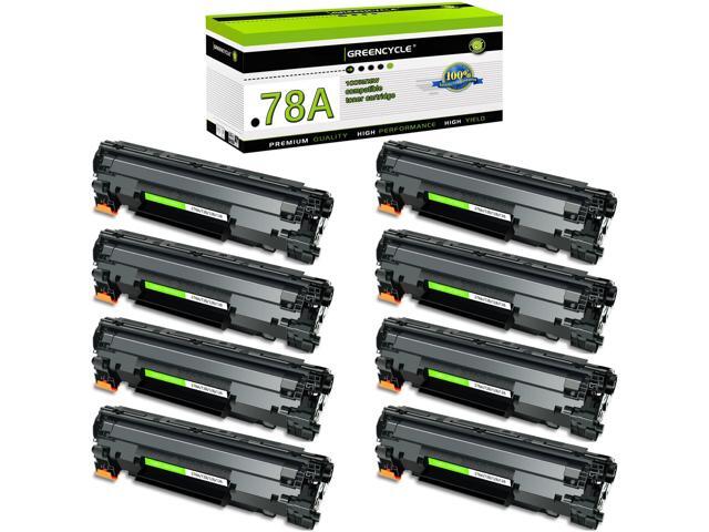 High Yield 78A CE278A Laser Toner Cartridge Replacement Compatible for HP LaserJet Pro P1606dn P1566 P1560 M1536dnf P1600 Series Printers (Black, 8.