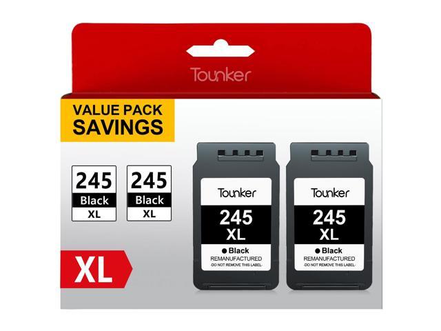 Compatible Ink Cartridge Replacement for Canon 245XL (Black, 2 Pack)