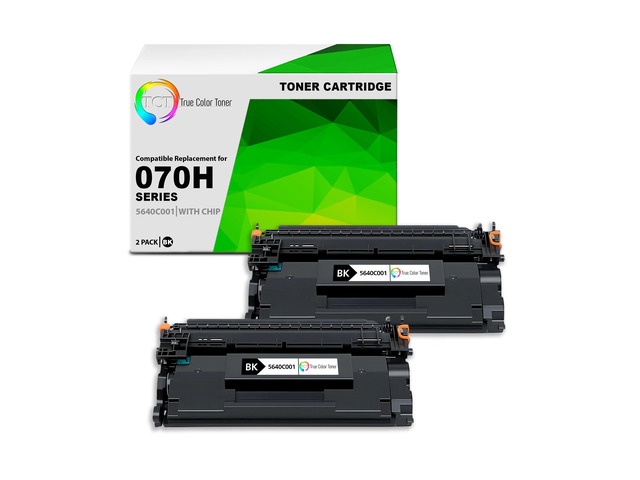 070H Toner Cartridge 2 Pack - Compatible Replacement for Canon 070H Black Works with Canon imageClass MF467dw, MF465dw, MF463dw, MF462dw, MF461dw,...