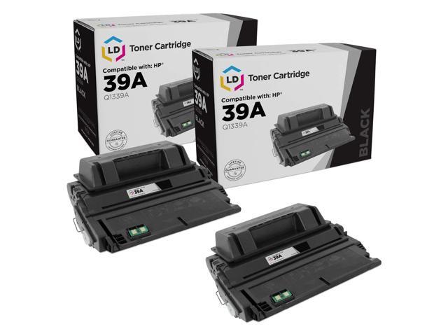 Products Compatible Toner Cartridge Replacement for HP 39A Q1339A (Black, 2-Pack) Compatible with HP LaserJet 4300n 4300dtnsl 4300dtn 4300tn...