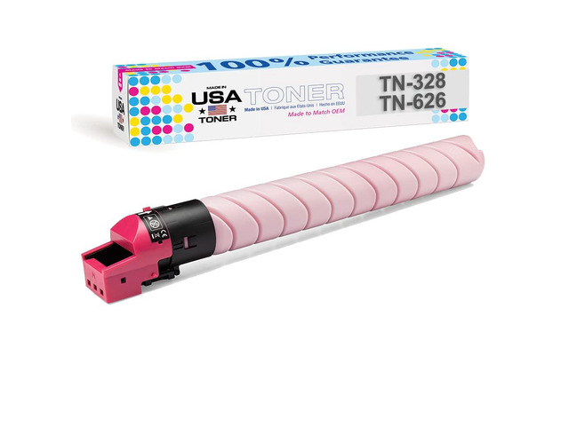 Compatible Replacement for use in Konica Minolta bizhub C450i, C550i, C650i, TN626M (Magenta)