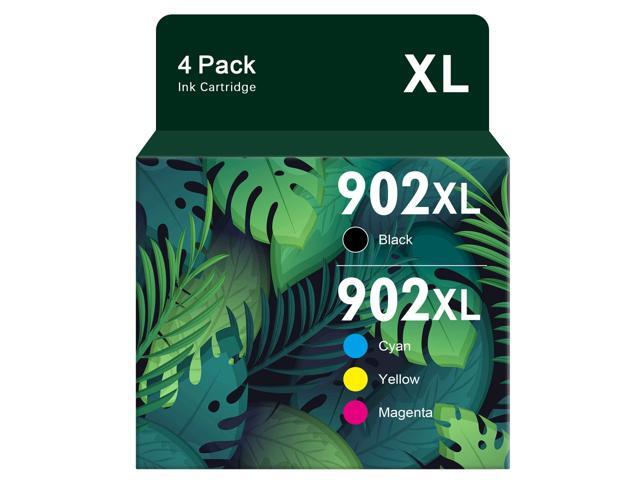 Compatible for 902XL Ink Cartridges Combo Pack Replacement for HP 902 Ink Cartridges Work with HP OfficeJet Pro 6978 6970 6968 6958 6960 6962.