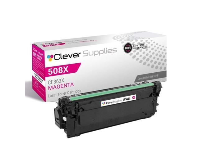 CS Replacement Toner Cartridge Compatible with HP 508X CF363X Magenta M533X M552DN M553DN M553N M577C M577DN M577F M577Z