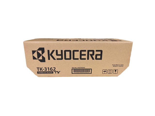TK-3162 Black Toner Cartridge for P3045dn / P3145dn / M3645idn / M3145idn Model Laser Printers (1T02T90USV)
