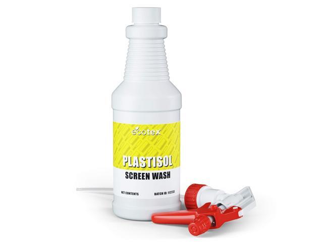 Ecotex Plastisol Ink Remover & Screen Wash - Screen Printing Cleaner, GL Soy-Based Plastisol Ink Remover & Screen Wash - Dissolves Ink Fast,.