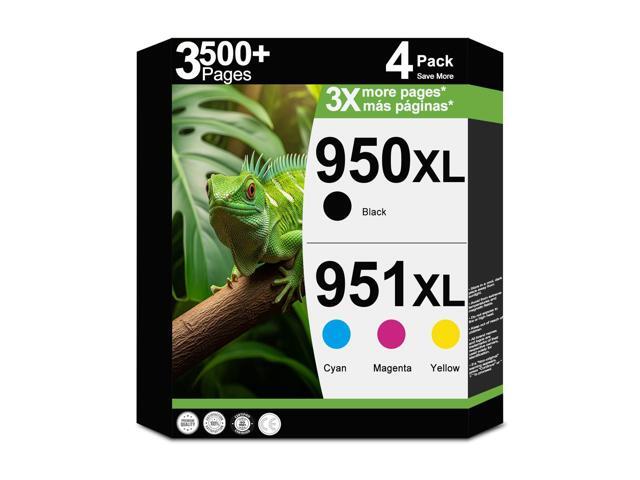 950XL 951XL Ink Cartridges Compatible Replacement for HP 950 951 XL Combo Fit for OfficeJet Pro 8600, 8610, 8615, 8620, 8625, 8630, 8640, 8660,.