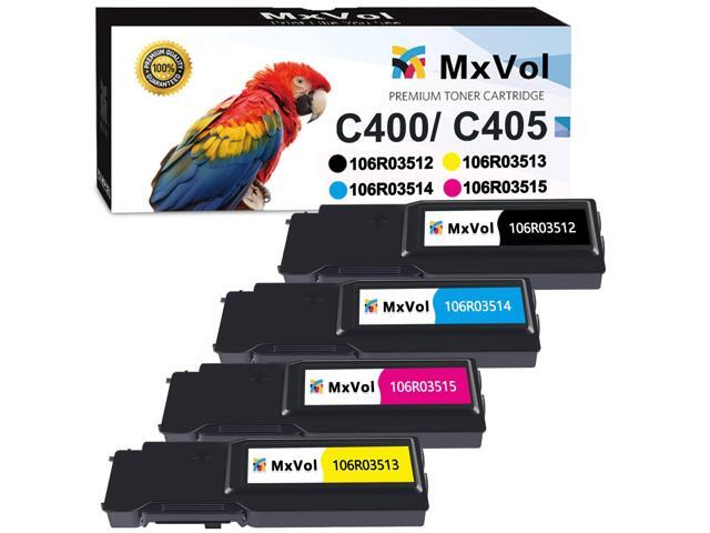 VersaLink C400 C405 Toner Cartridge Replacement for Xerox C400 C405, 4-Pack High-Yield Versa Link C400 C405 C400D C400DN C405N C405DN Printer Ink...