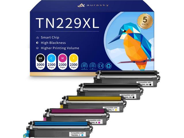 TN229XL TN 229xl Toner Cartridge with Chip Compatible for Brother TN 229xl TN-229 229XL Toner Cartridges Work for MFC-L3780CDW HL-L3280CDW.