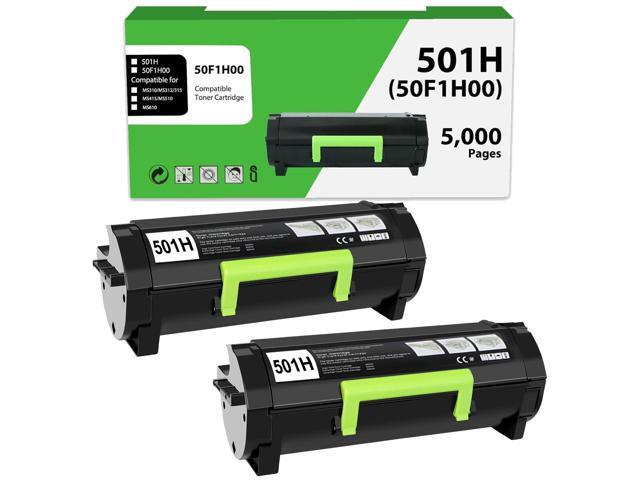 50F1H00 501H Toner Cartridge Compatible for Lexmark 50F1H00 50F1000 Black Toner Cartridge for MS310dn MS312 MS410dn MS510dn MS610dn MS312dn MS315dn...
