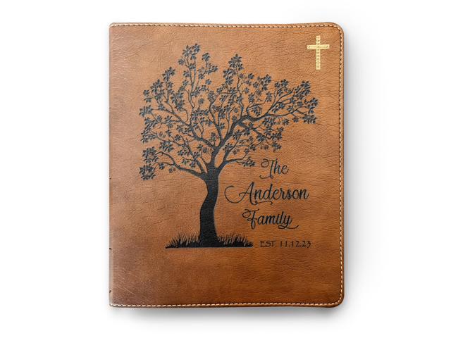 Personalized Family Bible, Custom NIV Family Journaling Bible, Wedding Gifts, Christian Gifts