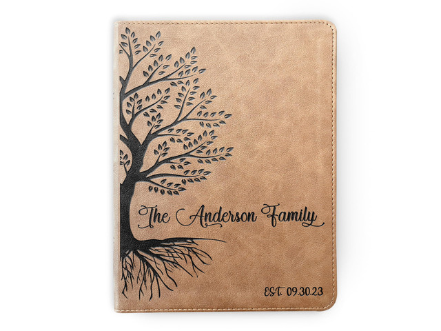 Personalized Family Bible, Custom Engraved KJV Wide-Margin Family Bible for Wedding, Christian Gifts for Wedding