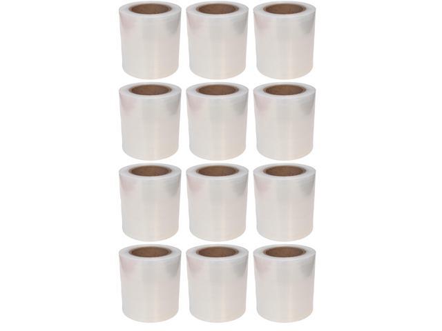 5' x 1000' 3 Inch Core 80 Ga (20 Micron) - Stretch Wrap - 12 PACK
