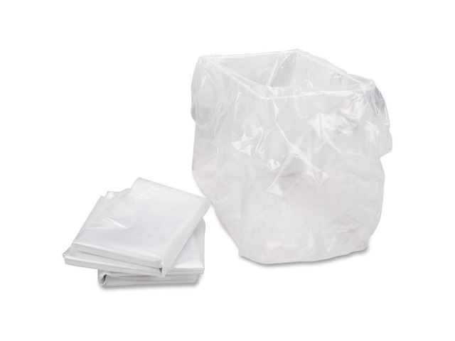 1310 Shredder Bags, 11 Gallon Capacity, 13 x 10 x 24 Inches, Clear