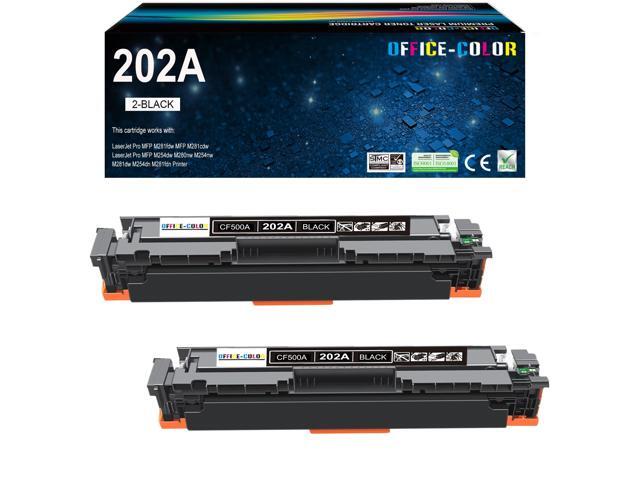 202A Black Toner Cartridge Replacement for HP 202A CF500A M254dw M281cdw Works with HP Color Laserjet Pro M254dw; Color Laserjet Pro MFP M281cdw,...