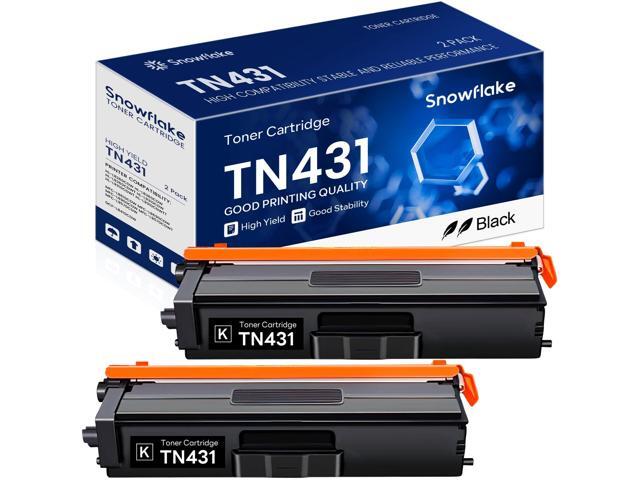 TN431BK TN-431BK Black Toner Compatible TN431 TN-431 TN 431BK Black Toner Cartridge Replacement for Brother TN431 TN-431 TN431BK MFC-L8900CDW.