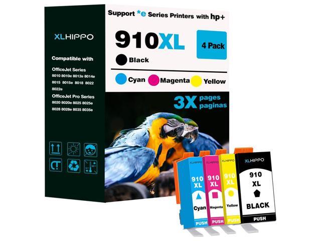 910XL Ink Cartridges for HP Printers 8015e 8025e 8010 8020 series Replacement for HP ink 910 XL Work with Office Jet 8022e OfficeJet Pro 8028e...