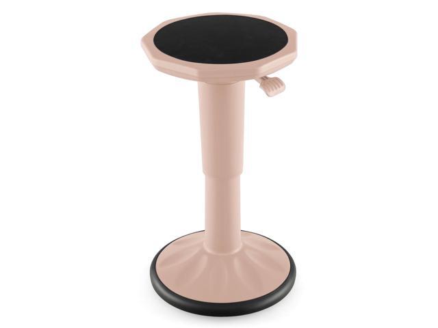 Wobble Stool, Height Adjustable 16.5-24' Flexible Seating (Pink) Wobble Chair with 360° Rocking, Non-Slip Base, Convenient Handle, No Assembly,...
