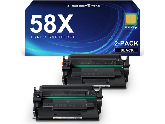 58X High Yield Black Toner Cartridge Compatible Replacement for HP 58X 58A CF258X for HP LaserJet MFP M428fdw M428fdn M428dw M428 Pro M404dn M404n...