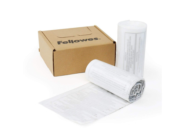 36053 Trash Bags for Shredders, 100 Pieces, Reduces Shredded Wastes, and Round Bottom Increases Storage Capacity