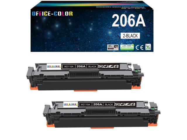 2 Pack Replacement for HP 206A Black Toner Cartridge M283fdw M283cdw M255dw Compatible for HP Color Laserjet Pro MFP M283cdw M283fdw M282nw...