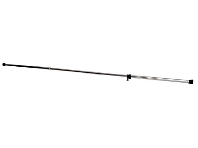 Accessories-Aluminum Adjustable Boat Cover Support Pole from 22' to 70' Height with Male snap and Rubber end caps (cv)