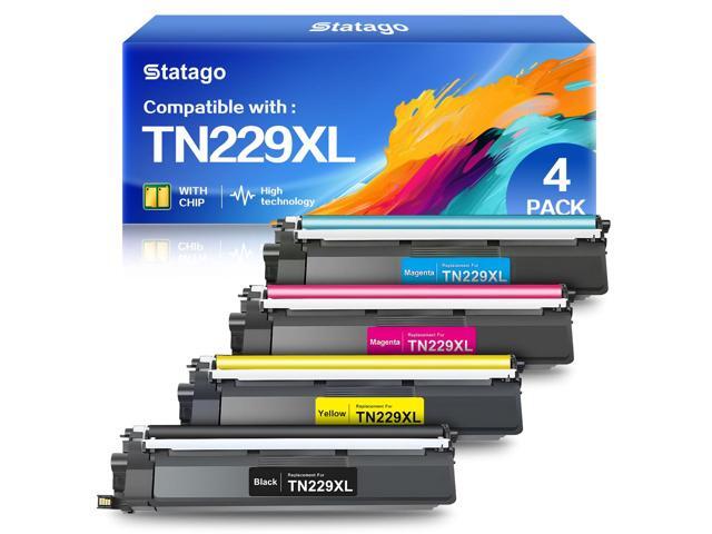 TN229XL 229XL Toner Cartridges Compatible with Brother TN229 Toner Works for Brother MFC-L3780CDW MFC-L3720CDW HL-L3280CDW MFC-L8395CDW HL-L3300CDW.