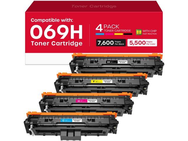 069H Toner Cartridge Set Compatible with Canon 069H 069 Toner High Yield 069H Color Toner Cartridge Work for Color imageCLASS MF753cdw MF751Cdw...