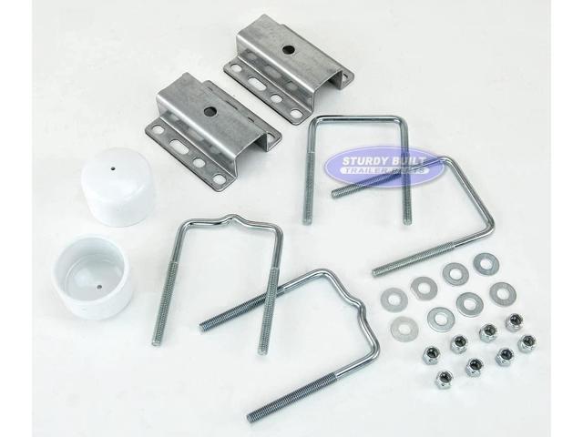 Boat Trailer Universal Guide Pole and Post Mounting U Bolt Kit