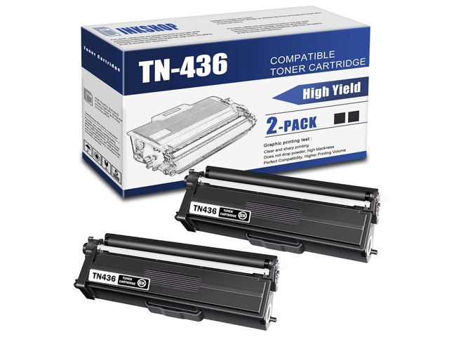 TN436BK TN-436BK Compatible TN436 Black Super High Yield Toner Cartridge Replacement for Brother TN-436 HL-L8260CDW HL-L8360CDW DCP-L8410CDW...