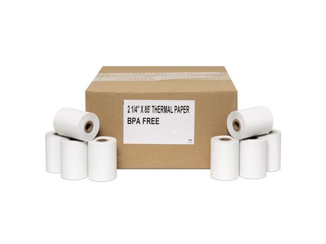 (150 Rolls) 2 1/4 x 85' First Data FD130 FD50 FD400 FD55 FD100Ti Thermal Paper 150 Rolls