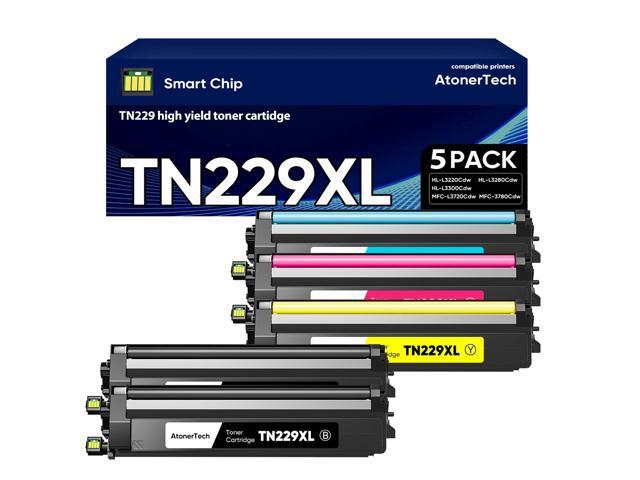 TN229XL / TN229 High Yield Toner Cartridge Compatible for Brother TN229XL TN229 Toner with MFC-L3780CDW MFC-L3720CDW HL-L3280CDW HL-L3220CDW.