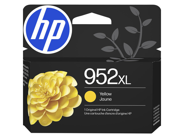 952XL Yellow High-Yield Ink Cartridge Works with OfficeJet 8702, Pro 7720, 7740, 8210, 8710, 8720, 8730, 8740 Series L0S67AN