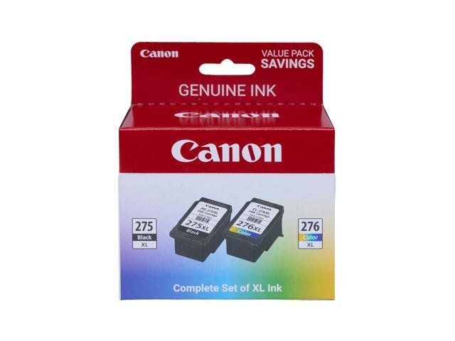 PG-275 XL / CL-276 XL Genuine Ink Value Pack (2 Cartridges), Compatible with TS3520/3522/4722/3720/3722, TR4720