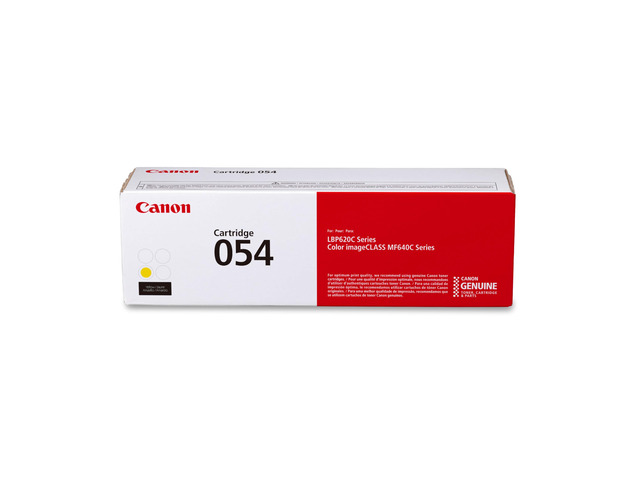 Genuine 054 Yellow Toner Cartridge Compatible with LBP622Cdw, LBP623Cdw, MF641Cdw, MF642Cdw, MF644Cdw