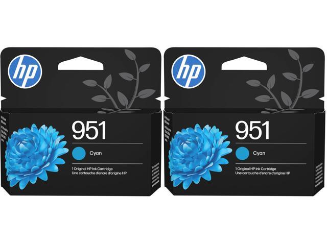 951 Cyan Ink Cartridge Works with OfficeJet 8600,Pro 251dw,276dw,8100,8610,8620,8630 Eligible for Instant Ink CN050AN,(Pack of 2)