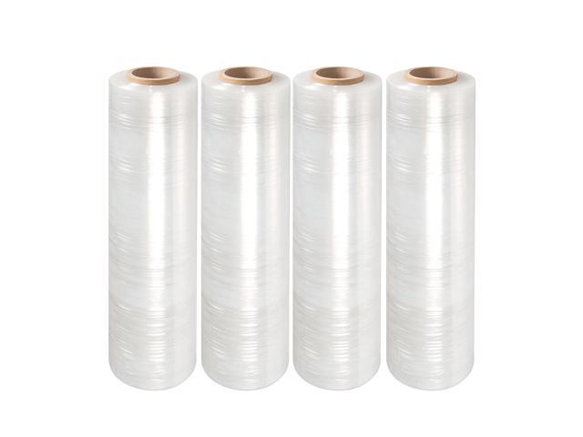LTB 2060 Stretch Wrap Film 60 Gauge, 18 Inch x 1500 Ft Per Roll, Clear (4 Rolls Per Case)