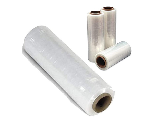 Heavy Duty Shrink Wrap 80 Gauge Stretch Film Quality Clear Pallet Stretch Wrap 18' X 1500' 20 Micron Thick 4 Rolls/Case