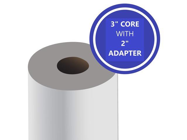 Wide Format Paper 42' x 100' 8 mil photo Base Paper 3'core with 2'core adapter For Aqueous Printers 1 roll/carton Satin Finish