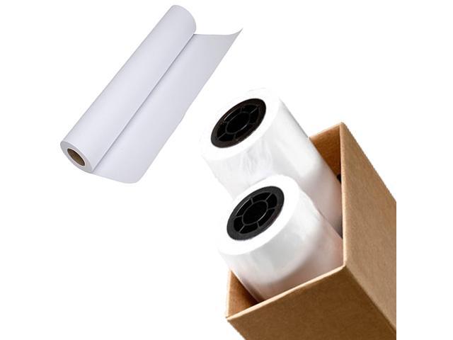 CAD Paper Rolls (2 Rolls) 36x300 Plotter Paper, 96 bright, 20lb 74 GSM Wide Format Ink Jet Bond Rolls with 2 Inch Core (Width 36 x 300 Length) from