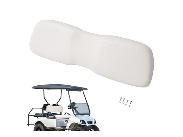 Seat Backrest Front Compatible with 2001-2012 Club Car DS Golf Cart Seat Back Cushion Plastic Foam Wood
