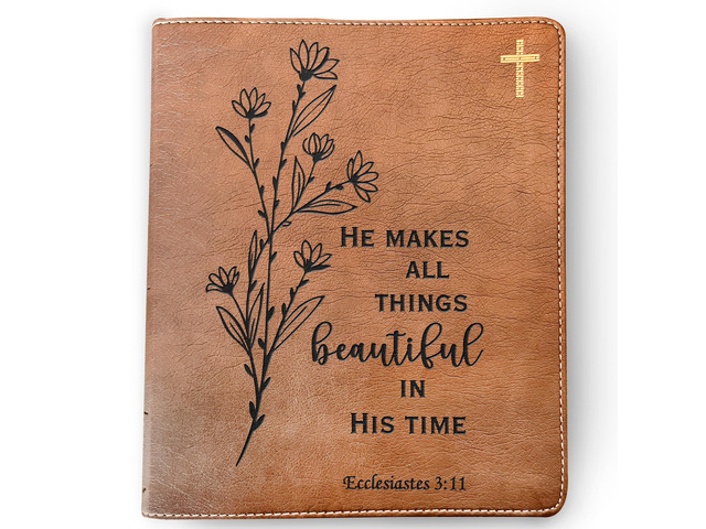 Custom NIV Journaling Bible, Custom Engraved Bible, New International Version, Christian Gifts, Baptism Gifts