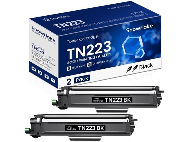 TN223BK TN-223BK Compatible TN223 TN-223 Black Toner Cartridge Replacement for Brother TN-223 TN223BK MFC-L3750CDW MFC-L3770CDW Toner, TN223 2PK
