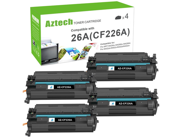 26A CF226A M402n Toner Cartridge for HP Printer CF226X 26X MFP M426fdw Compatible for HP 26A CF226A for HP LaserJet Pro M402n M402dw M402dn MFP...