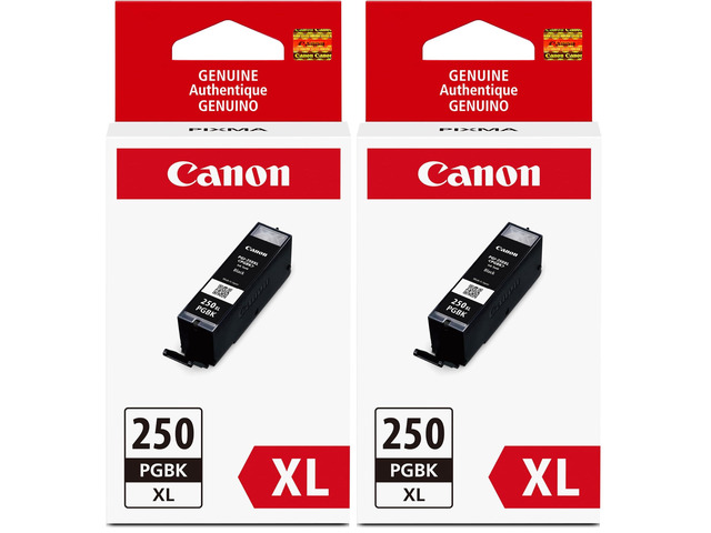 PGI-250XL Genuine Pigment Black Ink Tank,Compatible with MG6320,IP7220 & MG5420,MX922,MG5520,MG6420,MG7120,iX6820,iP8720,MG7520,MG6620,and MG5620...