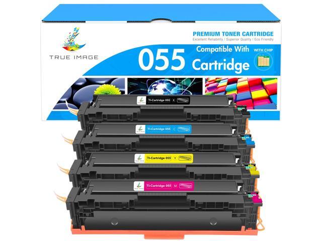 055 055H Toner Cartridge Set MF743Cdw MF741Cdw MF740C 4 Pack Compatible for Canon Color ImageCLASS MF743Cdw MF741Cdw MF746Cdw LBP663Cdw MF740C...