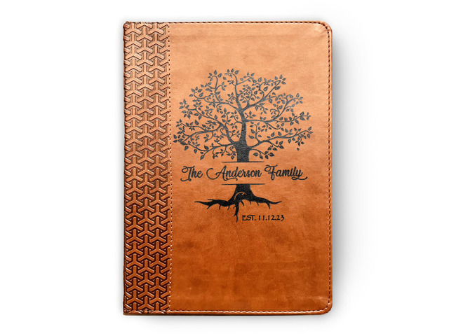 Personalized KJV Family Bible, Custom KJV Family Tree Study Bible, Wedding Gifts, Christian Gifts