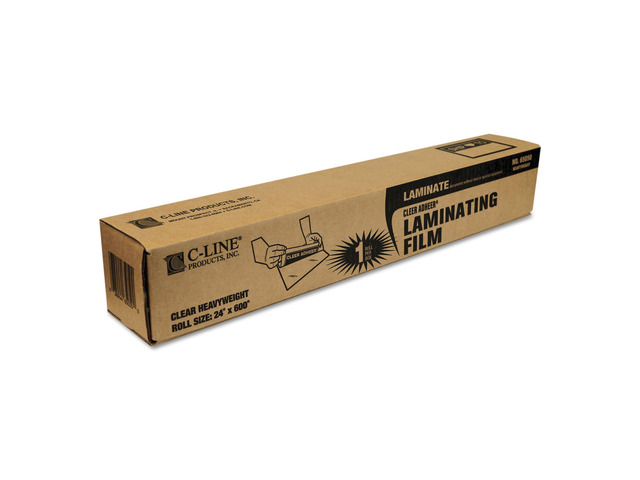 65050 Cleer Adheer Self-Adhesive Laminating Film, 2 mil, 24-Inch x 50 ft. Roll